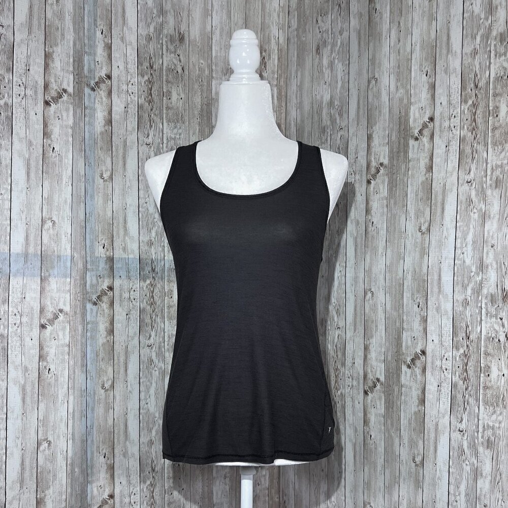 Women's Old Navy Active Tank | Breathe On | Black | Mesh Back | Small | Stretch